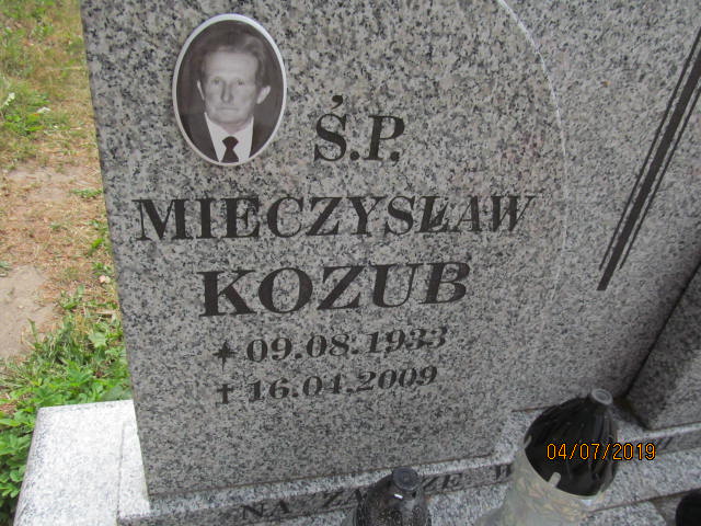 Stanisława Kozub 1933 Ustka Objazda - Grobonet - Wyszukiwarka osób pochowanych