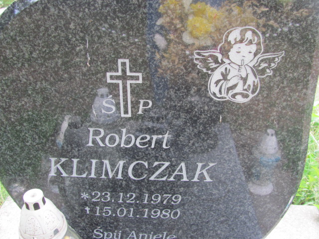 Robert Klimczak 1979 Ustka Objazda - Grobonet - Wyszukiwarka osób pochowanych