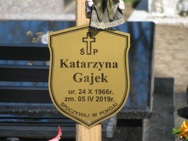  Gajek 1966 Ustka Objazda - Grobonet - Wyszukiwarka osób pochowanych